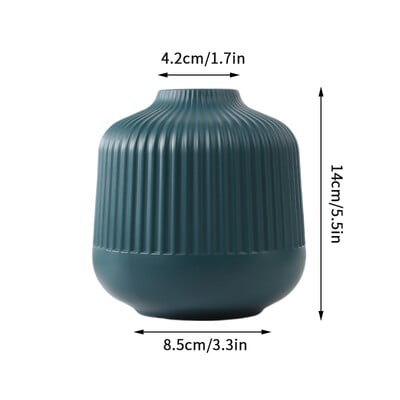 Északi virágváza utánzat kerámia műanyag virágcserép tároló palack virágokhoz Nappali Modern lakberendezési díszek Díszek