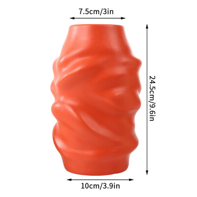 Északi virágváza utánzat kerámia műanyag virágcserép tároló palack virágokhoz Nappali Modern lakberendezési díszek Díszek