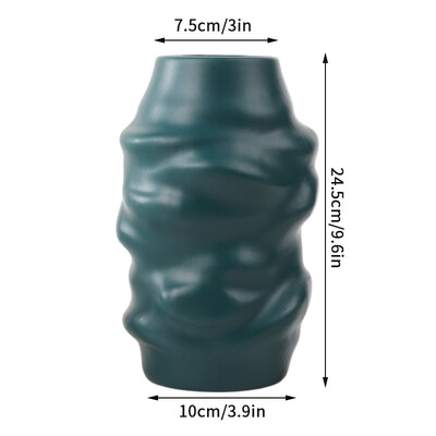 Északi virágváza utánzat kerámia műanyag virágcserép tároló palack virágokhoz Nappali Modern lakberendezési díszek Díszek