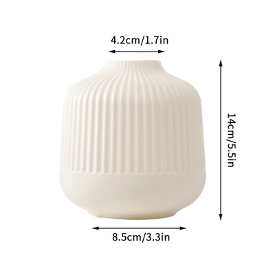 Északi virágváza utánzat kerámia műanyag virágcserép tároló palack virágokhoz Nappali Modern lakberendezési díszek Díszek