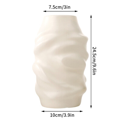 Északi virágváza utánzat kerámia műanyag virágcserép tároló palack virágokhoz Nappali Modern lakberendezési díszek Díszek