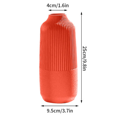 Északi virágváza utánzat kerámia műanyag virágcserép tároló palack virágokhoz Nappali Modern lakberendezési díszek Díszek
