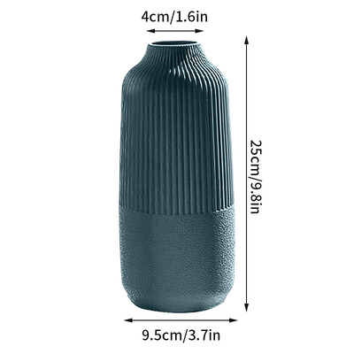 Északi virágváza utánzat kerámia műanyag virágcserép tároló palack virágokhoz Nappali Modern lakberendezési díszek Díszek