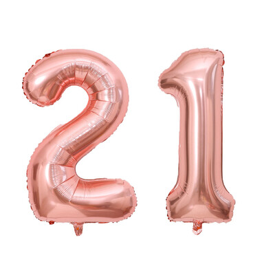 2 vnt 32 colių aukso sidabro juodos helio folijos numerio balionas 16 18 30 40 50 60 70 80 90 su gimtadieniu vakarėlio dekoravimo reikmenys