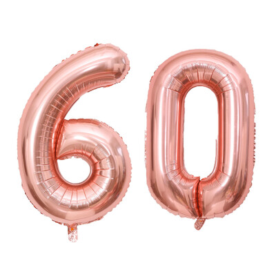 2 vnt 32 colių aukso sidabro juodos helio folijos numerio balionas 16 18 30 40 50 60 70 80 90 su gimtadieniu vakarėlio dekoravimo reikmenys