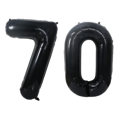 2 vnt 32 colių aukso sidabro juodos helio folijos numerio balionas 16 18 30 40 50 60 70 80 90 su gimtadieniu vakarėlio dekoravimo reikmenys