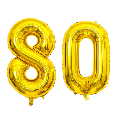 2 vnt 32 colių aukso sidabro juodos helio folijos numerio balionas 16 18 30 40 50 60 70 80 90 su gimtadieniu vakarėlio dekoravimo reikmenys