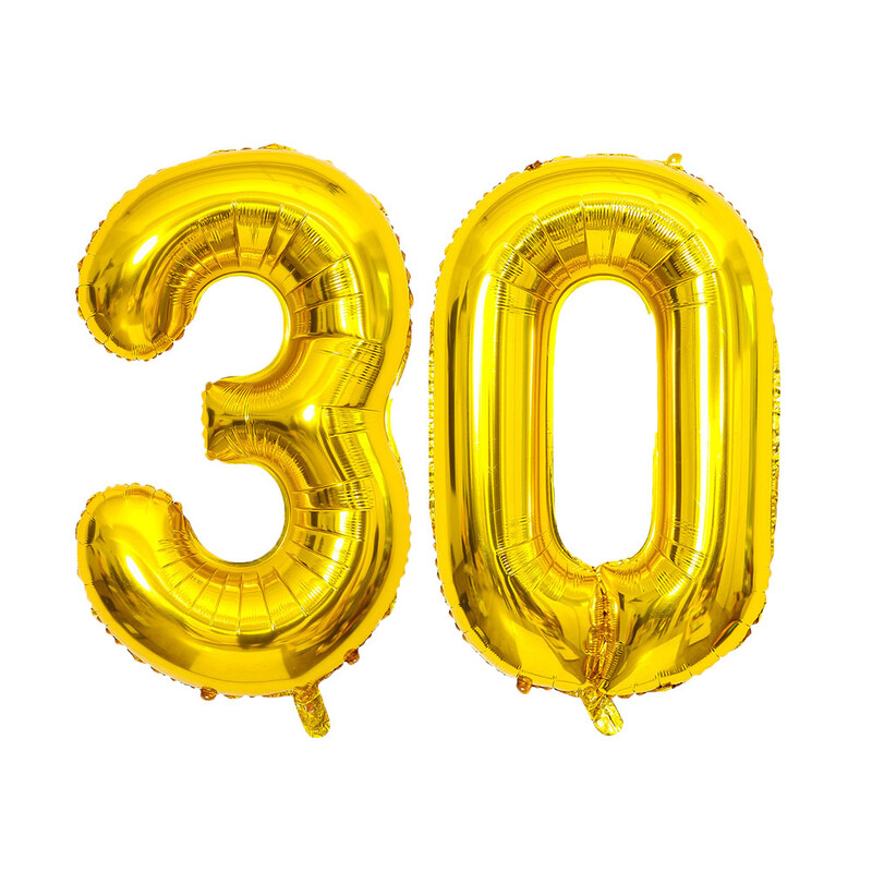 2 vnt 32 colių aukso sidabro juodos helio folijos numerio balionas 16 18 30 40 50 60 70 80 90 su gimtadieniu vakarėlio dekoravimo reikmenys