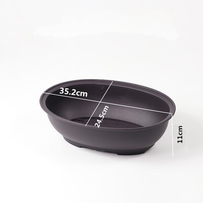 Posude za vježbanje Posude za cvijeće Imitacije sukulentnih biljaka Posude Plastične posude za bonsai Vanjski vrt Pejzaž Četvrtaste posude u saksijama