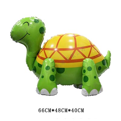 4D stojaci balón lev žirafa džungľa zvieracie balóny bábätková sprcha glóbusy dieťa džungľa safari narodeninová párty dekorácie potreby