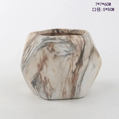 Keramičke posude za sukulentno cvijeće za prijenos vode Kreativno nordijsko vrtlarstvo Umjetnička vaza Ukrasi za kućni ured Potrepštine za vrt