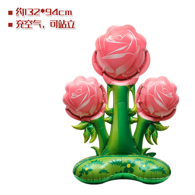 4D stovintis liūtas dinozauras, žirafa folija, balionas džiunglių kokoso medžio balionas, safari gyvūnai, vaikai, su gimtadieniu, dekoro balionas