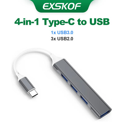 5 az 1-ben USB C HUB Type-C – HDMI Adapter 4K 30Hz PD100W Dock USB-C 3.1 Splitter MacBook iPad Pro Huawei USB 3.0 HUB-hoz