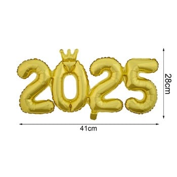 Happy New Year Balloons 2025 New Years Eve Decorations Bottle Champagne Star Camera Balloons 2025 New Years Eve Party Supplies