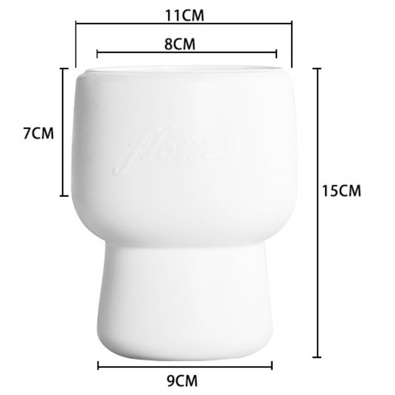 Lengvas prabangus savaime laistomas hidroponinis augalų vazonas, plastikinis, išimamas mini sultingas vazonas ant stalo