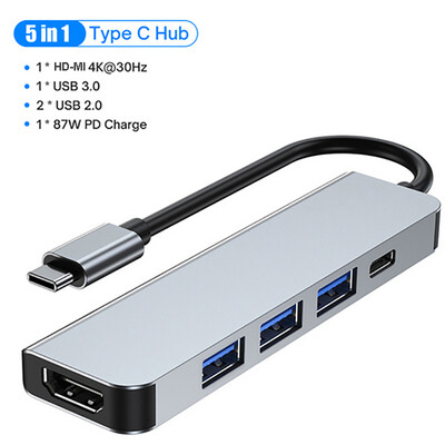 11 u 1 USB C priključna stanica USB C HUB 4K 30Hz tip C na HDMI adapter USB tip C čvorišta USB razdjelnik za PC prijenosno računalo MacBook Pro