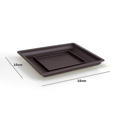 1db Virágcserép Műanyag Erkély Négyszögletes cserepek Virág Bonsai Tál óvodamedence Műanyag Ültetőgép Utánzat Téglalap cserepek Dekor