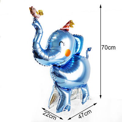 Baloane Gonflabile Leu Girafa Panda Elefant Tigru Safari Balon Animal Copii Jungle Animal Decoratiuni pentru Baby Shower