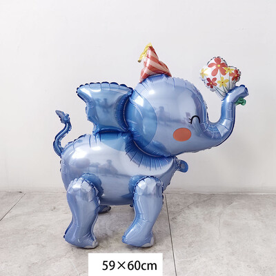 Baloane Gonflabile Leu Girafa Panda Elefant Tigru Safari Balon Animal Copii Jungle Animal Decoratiuni pentru Baby Shower