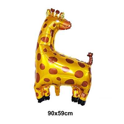 Baloane Gonflabile Leu Girafa Panda Elefant Tigru Safari Balon Animal Copii Jungle Animal Decoratiuni pentru Baby Shower