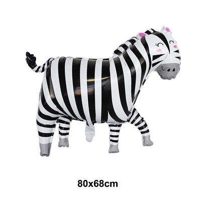 Baloane Gonflabile Leu Girafa Panda Elefant Tigru Safari Balon Animal Copii Jungle Animal Decoratiuni pentru Baby Shower