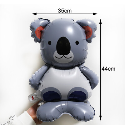 Baloane Gonflabile Leu Girafa Panda Elefant Tigru Safari Balon Animal Copii Jungle Animal Decoratiuni pentru Baby Shower