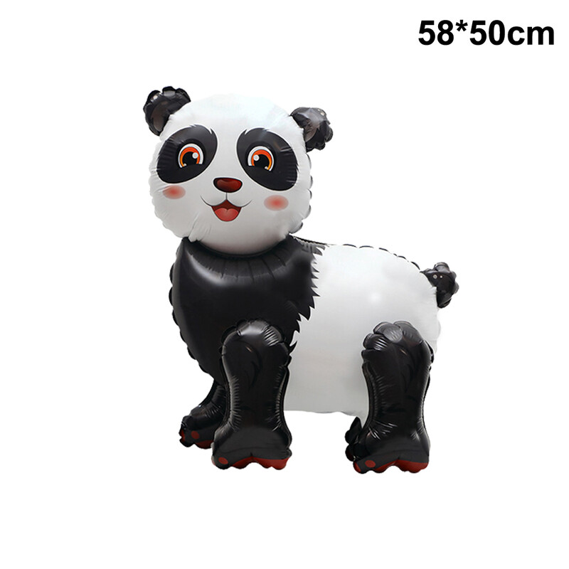 Baloane Gonflabile Leu Girafa Panda Elefant Tigru Safari Balon Animal Copii Jungle Animal Decoratiuni pentru Baby Shower