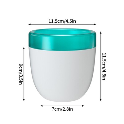 Műanyag cserepes cserep kis zamatos növény Lusta virágcserép Kétszintes vízelnyelő automata öntöző ültetőgépek asztali dekoráció