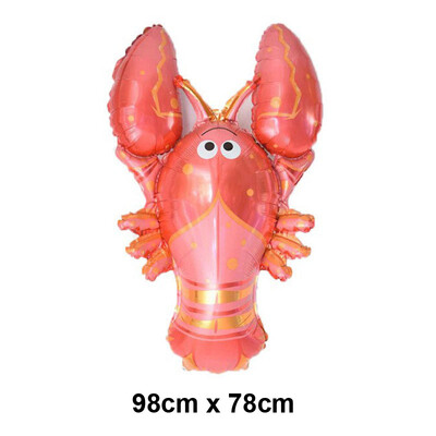 Baloni s oceanskim životinjama Baloni s crtanim ribicama Baloni od folije za dječake i djevojčice Rođendanska zabava na temu oceana Dekoracija za tuširanje djeteta