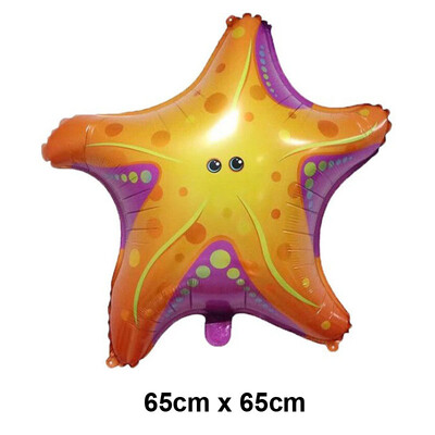 Baloni s oceanskim životinjama Baloni s crtanim ribicama Baloni od folije za dječake i djevojčice Rođendanska zabava na temu oceana Dekoracija za tuširanje djeteta