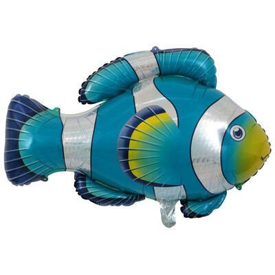 Baloni s oceanskim životinjama Baloni s crtanim ribicama Baloni od folije za dječake i djevojčice Rođendanska zabava na temu oceana Dekoracija za tuširanje djeteta