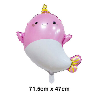 Baloni s oceanskim životinjama Baloni s crtanim ribicama Baloni od folije za dječake i djevojčice Rođendanska zabava na temu oceana Dekoracija za tuširanje djeteta