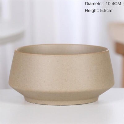 Голям калибър Сукулентни и обикновено изпечени керамични саксии Сукулентни пачуърк чинии Група от и груби саксии за цветя 대형화분