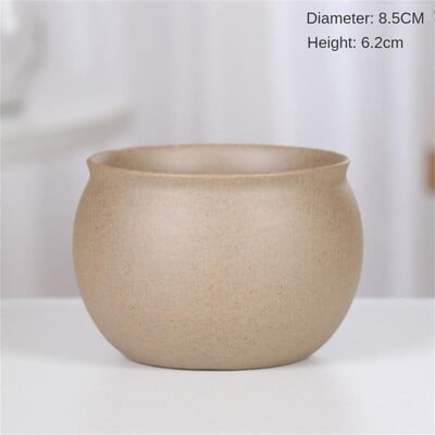 Голям калибър Сукулентни и обикновено изпечени керамични саксии Сукулентни пачуърк чинии Група от и груби саксии за цветя 대형화분