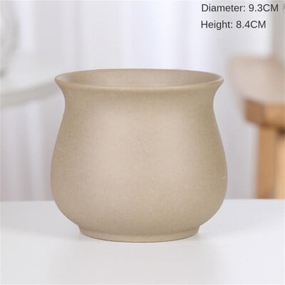 Голям калибър Сукулентни и обикновено изпечени керамични саксии Сукулентни пачуърк чинии Група от и груби саксии за цветя 대형화분