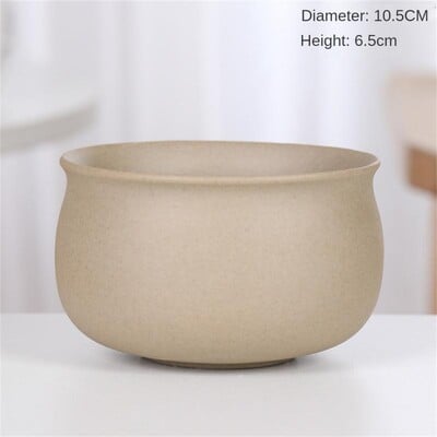 Голям калибър Сукулентни и обикновено изпечени керамични саксии Сукулентни пачуърк чинии Група от и груби саксии за цветя 대형화분