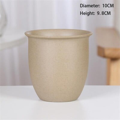 Голям калибър Сукулентни и обикновено изпечени керамични саксии Сукулентни пачуърк чинии Група от и груби саксии за цветя 대형화분