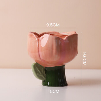 Creative Flower Shape Plant Pot κεραμικές γλάστρες για λουλούδια Cartoon Elephant Dinosaur Jucculent Pot Cute Decor Home Maceta Casa