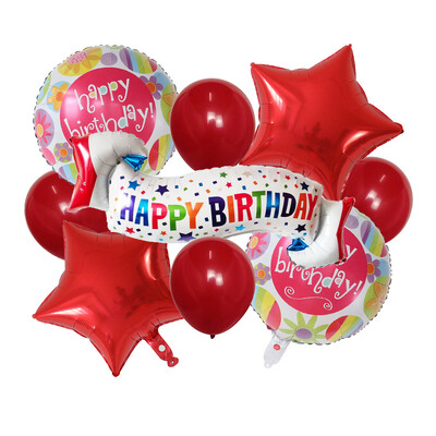 Rožinė Mėlyna Juoda Su gimtadieniu Balionai Helio folijos balionai, skirti berniukams, suaugusiems 18 30 metų gimtadienio dekoracijos