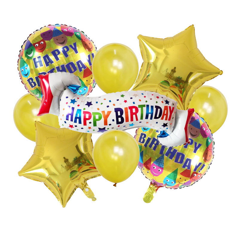 Rožinė Mėlyna Juoda Su gimtadieniu Balionai Helio folijos balionai, skirti berniukams, suaugusiems 18 30 metų gimtadienio dekoracijos