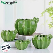 NOU Creativ Ceramic Cactus Bonsai Ghivece Interioare Decorative Ghiveci Grădină Suculente Ghiveci Acasă Balcon Verde Argilă Jardinera