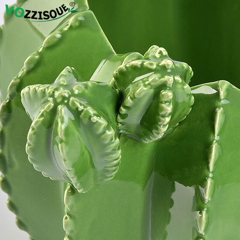 NOU Creativ Ceramic Cactus Bonsai Ghivece Interioare Decorative Ghiveci Grădină Suculente Ghiveci Acasă Balcon Verde Argilă Jardinera