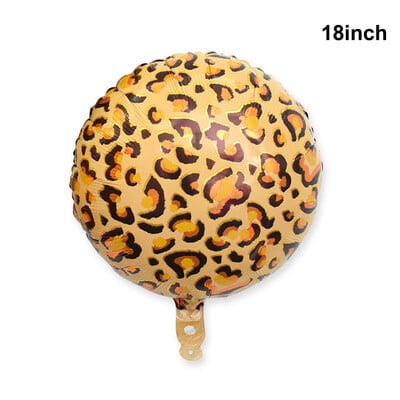 Leopardí balón s potlačou, 32 palcov, leopardí číselný balón s gepardom, džungľou a safari témou, svadobné balóny, dievčatá, ženy, narodeninové potreby