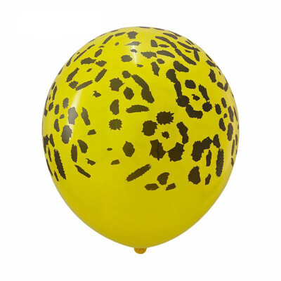 20/10 ks 12-palcové latexové balóny s potlačou leopardov, zebier, tigrov, žiraf, džungle, safari, narodeninové balóny, divoká párty dekorácia