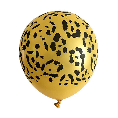 20/10 ks 12-palcové latexové balóny s potlačou leopardov, zebier, tigrov, žiraf, džungle, safari, narodeninové balóny, divoká párty dekorácia