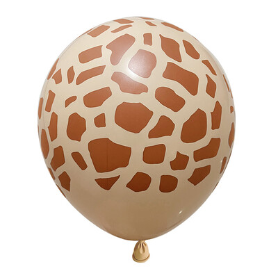 20/10 ks 12-palcové latexové balóny s potlačou leopardov, zebier, tigrov, žiraf, džungle, safari, narodeninové balóny, divoká párty dekorácia