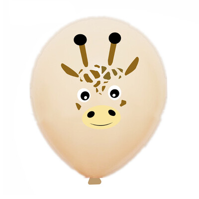 20/10 ks 12-palcové latexové balóny s potlačou leopardov, zebier, tigrov, žiraf, džungle, safari, narodeninové balóny, divoká párty dekorácia