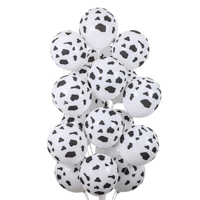 10 τεμ. 12 ιντσών Ζώο εμπριμέ καμηλοπάρδαλη λατέξ μπαλόνια Παιδικά Χρόνια πολλά Διακόσμηση για πάρτι Baby Shower Jungle Safari Party Supplies