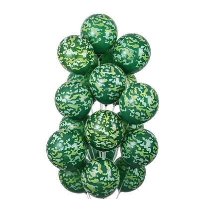 10 τεμ. 12 ιντσών Ζώο εμπριμέ καμηλοπάρδαλη λατέξ μπαλόνια Παιδικά Χρόνια πολλά Διακόσμηση για πάρτι Baby Shower Jungle Safari Party Supplies