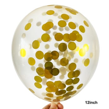 20 τμχ Fox Birthday Decorations Balloons Kids Woodland Birthday Baby Shower Party Supplies Orange Latex Ballon Gold Confetti